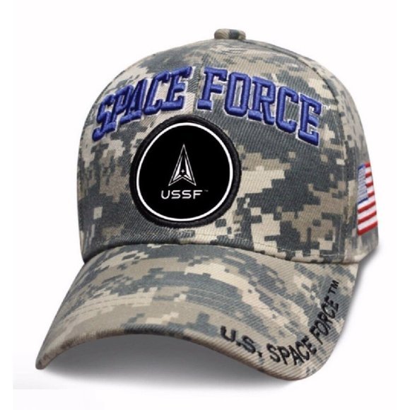 U.S. Space Force Camo Official Licensed Cap Hat - NEW FAST SHIPPING - Picture 1 of 5